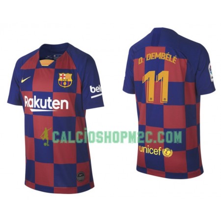 Barcellona Ousmane Dembele 11 Maglia Prima 2019/2020 Manica Corta 